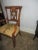 Coastal 1990s Vintage Carved Wood Open Armchair With Palm Tree Back & Seat Design For Sale - Image 3 of 13