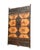 This pair of antique doors showcases a blend of rustic pinewood and hand-forged artwork. Adorned with traditional motifs...