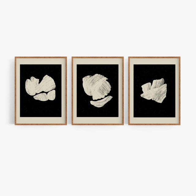 Contemporary Abstract Giclee Prints - Set of 3 For Sale - Image 4 of 4