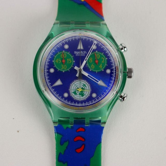 Unlimited 50th Anniversary of the UN SCZ 103 Watch from Swatch For Sale - Image 6 of 10