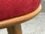 Wood Room & Board Murphy Stool Walnut + Upholstery For Sale - Image 7 of 12