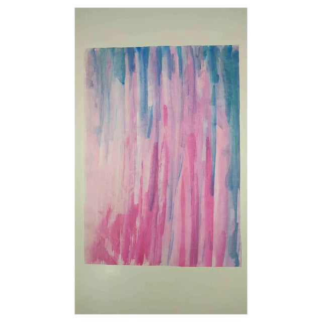 Contempologyc, Visible Fusion, Original Tempera on Paper, 2021 For Sale