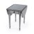 Glenview Gary Pembroke Side Table, Gray For Sale - Image 10 of 10