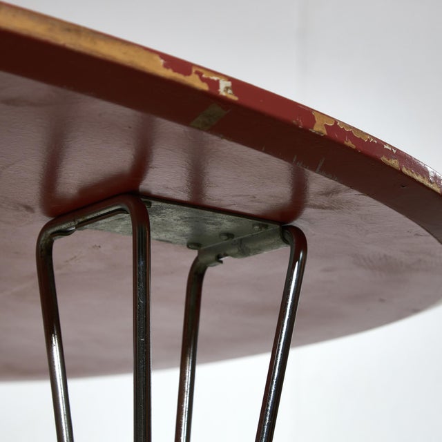 Pink Superellipse Table, 1960s For Sale - Image 6 of 18
