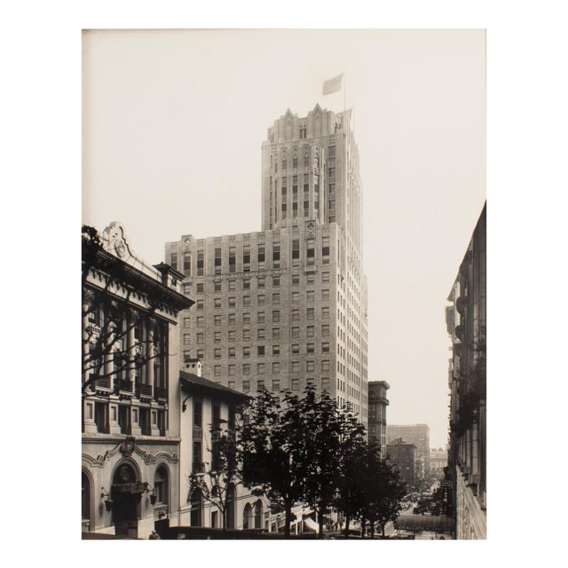 Sir Francis Drake Hotel San Francisco Black and White Photography by Ralph Young, 1930 For Sale