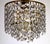 Brass and Crystal Rainbow Chandelier from Palwa, 1970s For Sale - Image 4 of 18
