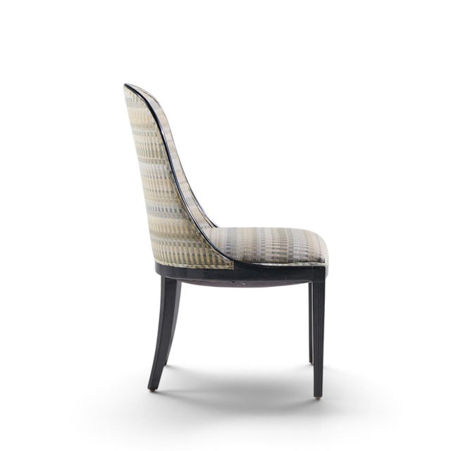Wood Dessin Fournir Plante Model 1020-S Walnut Dining Chairs - Set of 8 For Sale - Image 7 of 10