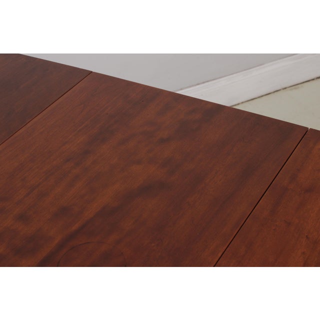 Eldred Wheeler Primitive Cherry Dropleaf Farm Table For Sale - Image 11 of 18