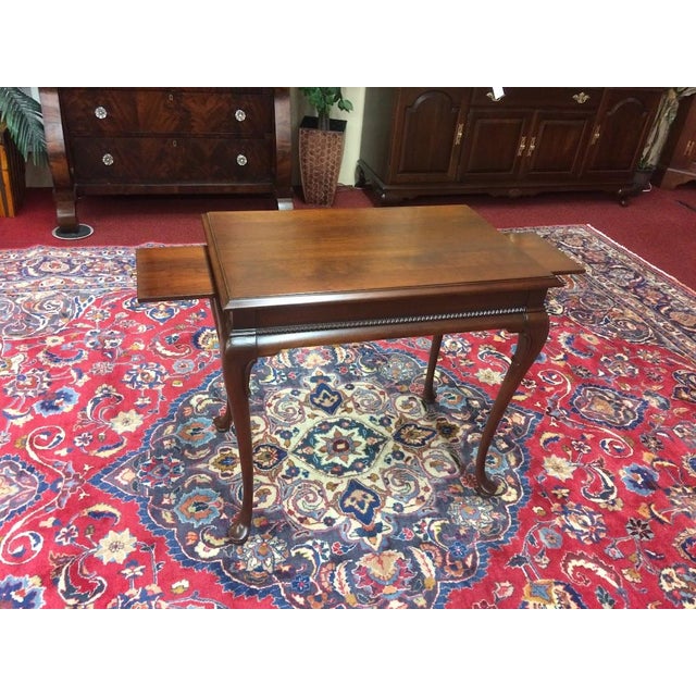 Vintage Tea Table, Gordon's Fine Furniture, Queen Anne Table Chairish