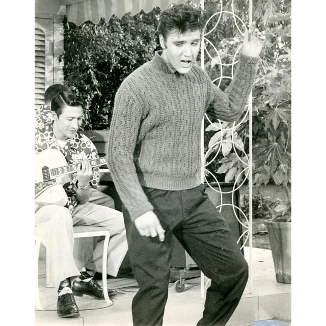 Elvis Presley in Jailhouse Rock - Vintage Photographic Print - 1957 1957 For Sale
