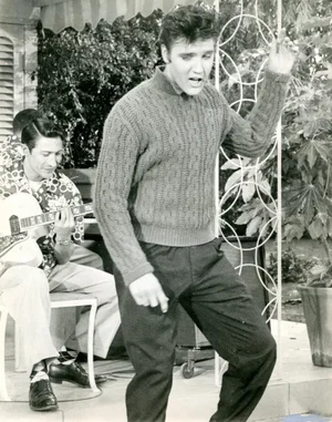 Elvis Presley in Jailhouse Rock - Vintage Photographic Print - 1957 1957