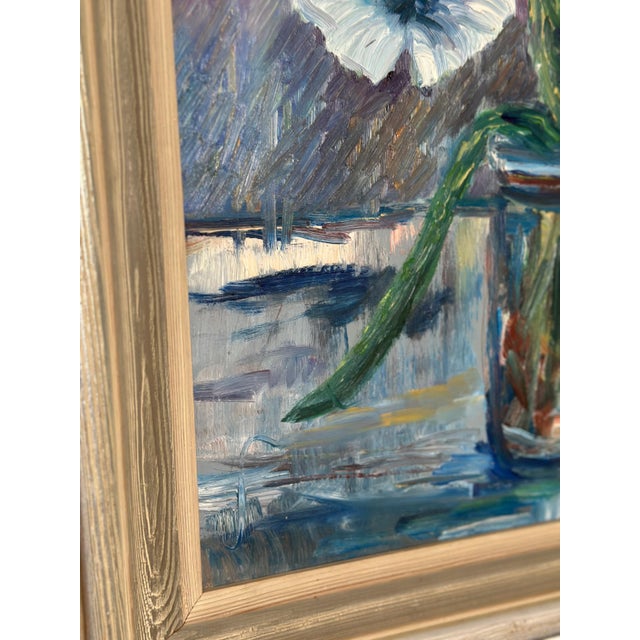 A. Åslund, Flower Still Life, 1954, Oil on Panel, Framed For Sale - Image 4 of 18