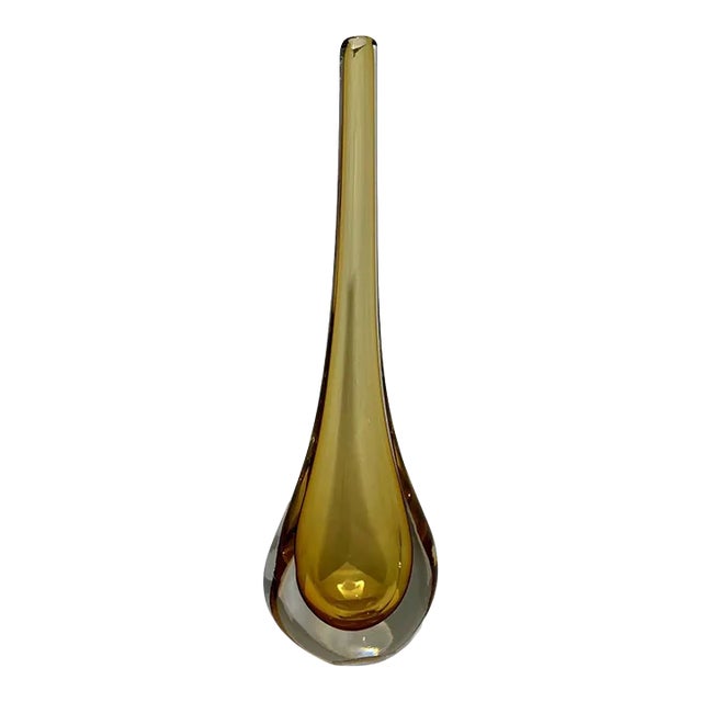 Goccia Murano Glass Vase by Beltrami of Formia For Sale