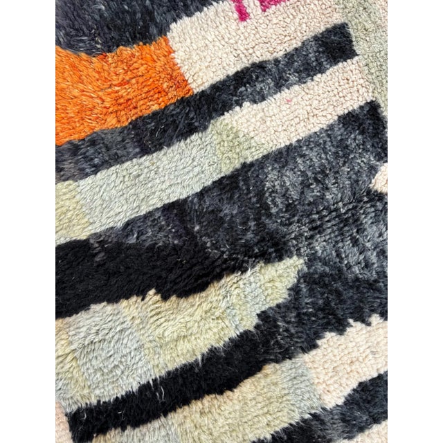 2020s Larg Moroccan Berber Rug M'rirt Carpet For Sale - Image 5 of 10