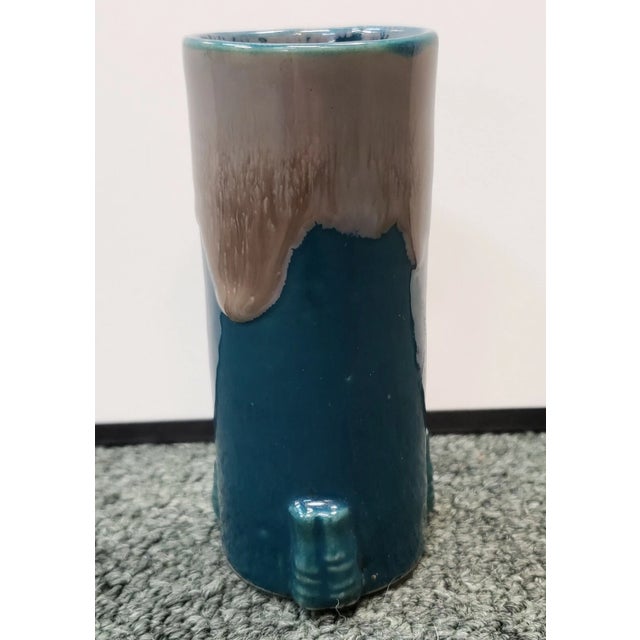 Chinese Late 19th Century Chinese Transmutation Glazed Porcelain Cylindrical Brush Pot (Qing Dynasty) For Sale - Image 3 of 8