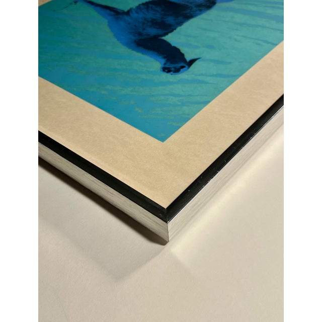 1970s 1977 Limited Edition Lithograph "Salvador Dali Llama" by Joan Schwartz Signed For Sale - Image 5 of 6