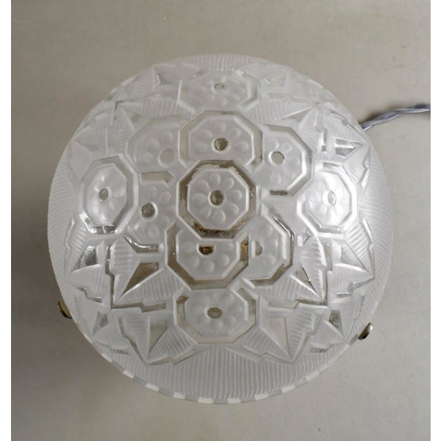 Small French Art Deco Lamp by Genet Et Michon - 1925 France For Sale - Image 11 of 13