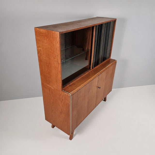Vintage Display Cabinet by Hubert Nepozitek and Bohumil Landsman for Jitona, 1960s For Sale - Image 4 of 9