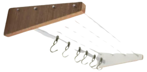 Mid-Century Coat Hook, Former Czechoslovakia, 1960s