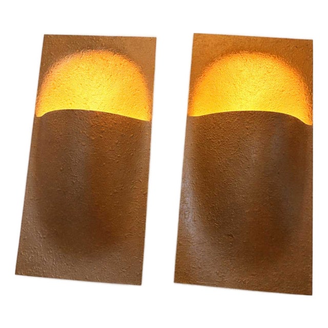 Model C-1550 Balance Wall Lamps by Bertrand Balas for Raak Amsterdam, 1970s, Set of 2 For Sale