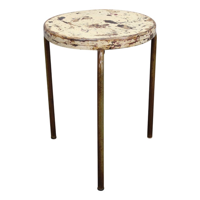 Industrial Round Table, Italy, 1950s For Sale