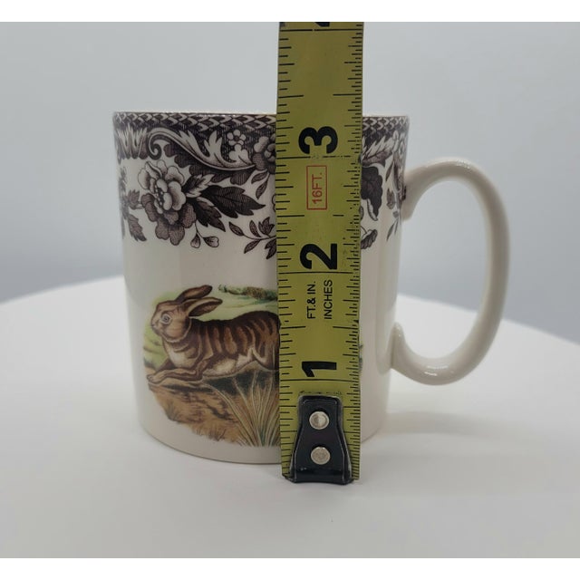 Brown Late 20th Century Spode Woodland Rabbit Mug For Sale - Image 8 of 9