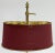 Vintage French Style Brass Bouillotte Table Lamp W Metal Tole Shade For Sale In Kansas City - Image 6 of 9