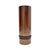 Exceptional vintage Arts & Crafts hammered copper vase featuring a rich, warm patina. This cylindrical piece showcases a...