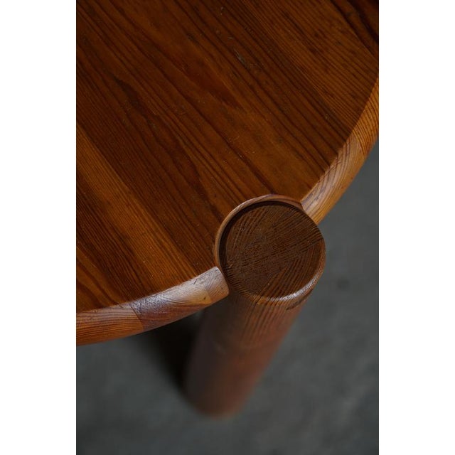Scandinavian Modern Tripod Stool with Circular Seat, 1970s For Sale - Image 12 of 18