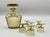 Mid-Century Modern Amber Glass Decanter and Six Liqueur Glasses, 1950s, Set of 7 For Sale - Image 11 of 17