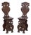Set of Late 19th Century Hand-Carved Chairs Ornate Craftsmanship For Sale