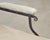 Bronze Late 19th C. French Campaign Style Iron Bronze Chaise Longue For Sale - Image 8 of 18