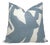 Bold Lines Pillow Cover in Sky Blue, 22x22 Pillow For Sale