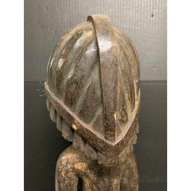 Brown Large Fang Statue From Gabon African Tribal Art Sculpture For Sale - Image 8 of 11