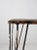 Mid-Century Hairpin Leg Iron Patio Table For Sale - Image 10 of 12