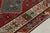 Antique Persian Kilim Rug in Burgundy & Blue Geometric Pattern For Sale In New York - Image 6 of 9