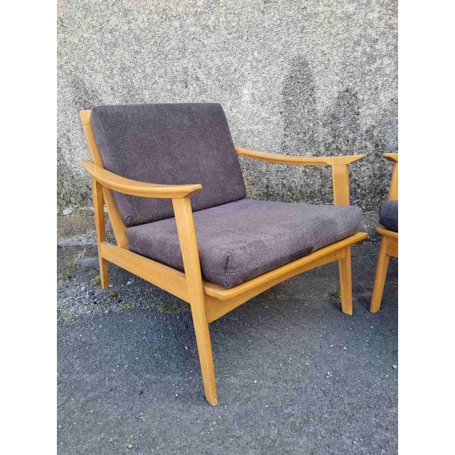 Scandinavian Modern Lounge Armchairs, Sweden, 1960s, Set of 2 For Sale - Image 15 of 16
