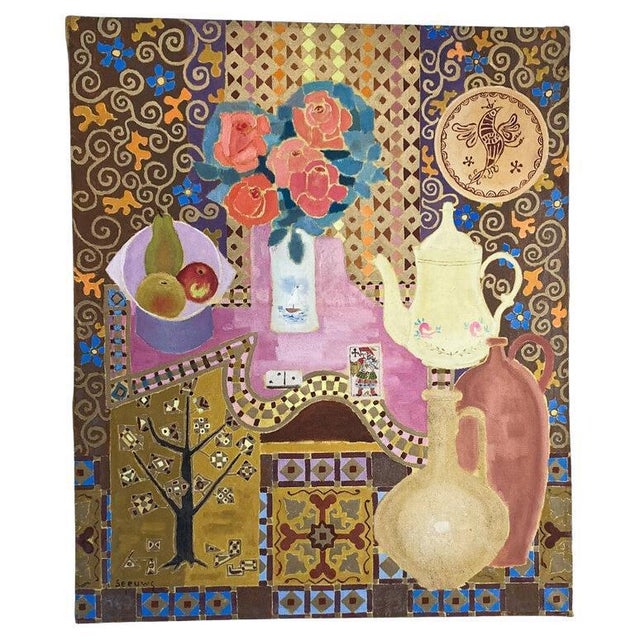 Painting by Jos Seeuws, Belgium, 1970s For Sale - Image 10 of 10