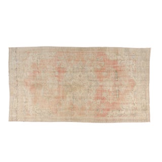 Mid 20th Century Wool Oushak Home Decor Rug For Sale