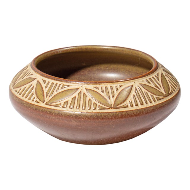 Humlebaek Keramik Denmark Pottery Vessel For Sale