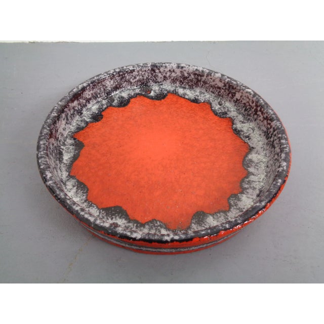 Fat Lava Ceramic Bowl, 1970s For Sale - Image 3 of 8