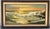 Listed Artist William Hoffman X Large Gold Gilt Framed Sunset Seascape 1970 For Sale - Image 14 of 18