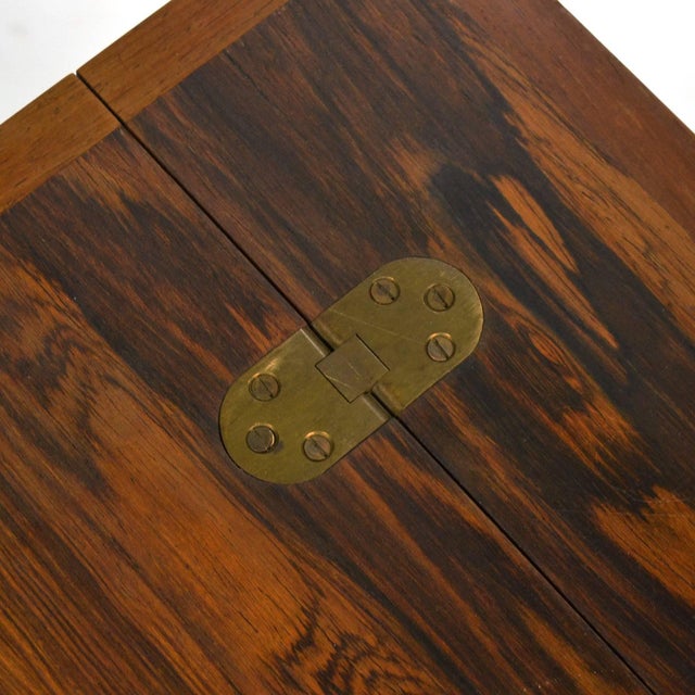 Wood Mid 20th Century Rolf Hesland Rosewood Cube Bar by Bruksbo For Sale - Image 7 of 10