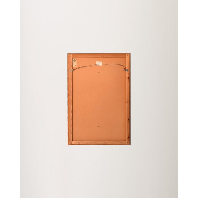 Swedish Mirror by Lars-Göran Nilsson for Glas and Trä Hovmantorp, 1970s For Sale - Image 10 of 11