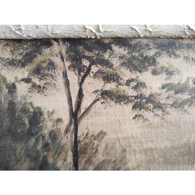 1950s Gallet, Landscape, 1950s, Oil on Canvas, Framed For Sale - Image 5 of 9