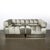 Mid-Century Harvey Probber 4-Piece Deep Tufted Modular Sofa in Platinum Velvet For Sale - Image 17 of 17