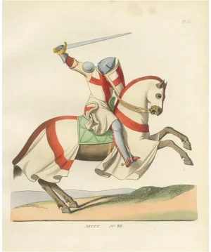 Medieval Armor, 1845, Paper