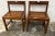 This rectilinear modernist accent or dining chair is constructed of solid woods by Studio Upstairs. A Chinese influenced...