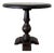 Morgan Table - Walnut Finish 25.5"d For Sale