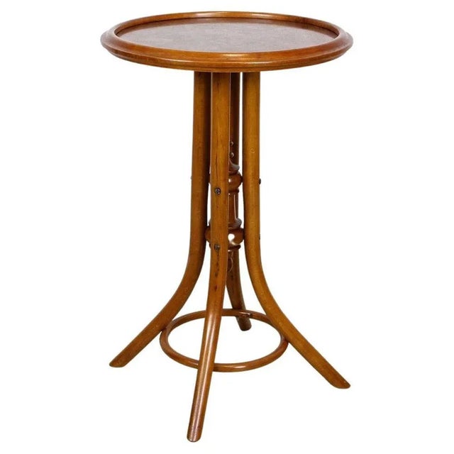 Art Nouveau Bentwood Side Table from Mundus, Austria, 1900s For Sale - Image 13 of 13